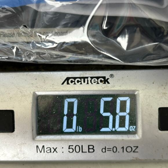 Nike Dri-Fit Blue and White Colorblock Kids Leggings Size M - Picture 12 of 13